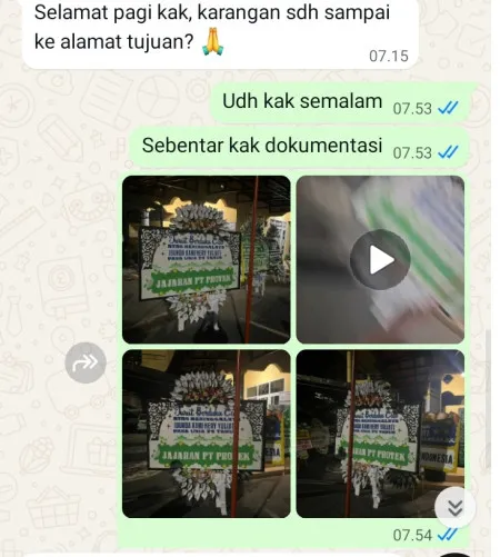 Pengiriman Papan Bunga Selamat Kebayoran Lama