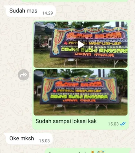Pengiriman Papan Bunga Kebayoran Lama