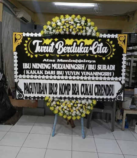 Papan Bunga Duka Kebayoran Lama