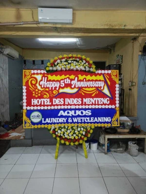 Papan Bunga di Kebayoran Lama