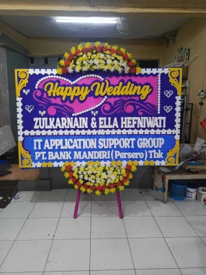 Papan Bunga di Kebayoran Lama